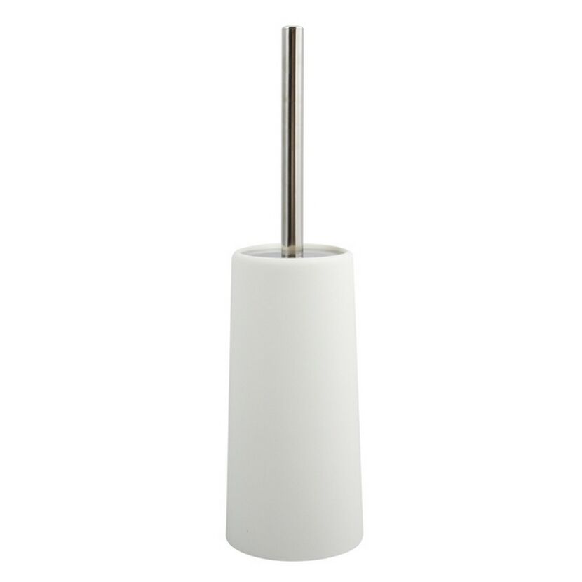 WC-Bürstengarnitur weiß Ø 10 x 35 cm, mit Abdeckung