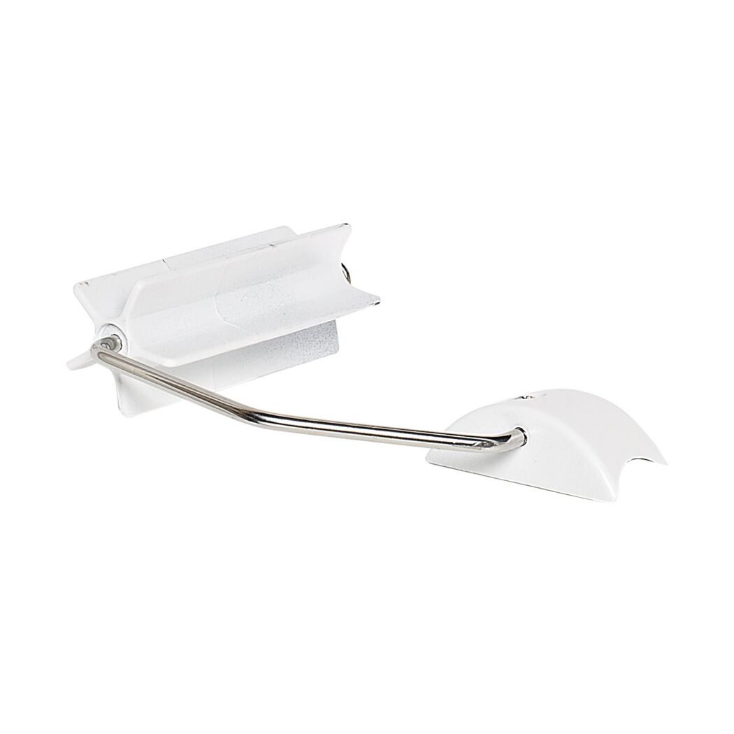 Weißer WC-Papierhalter für WC-Aufstehbügel