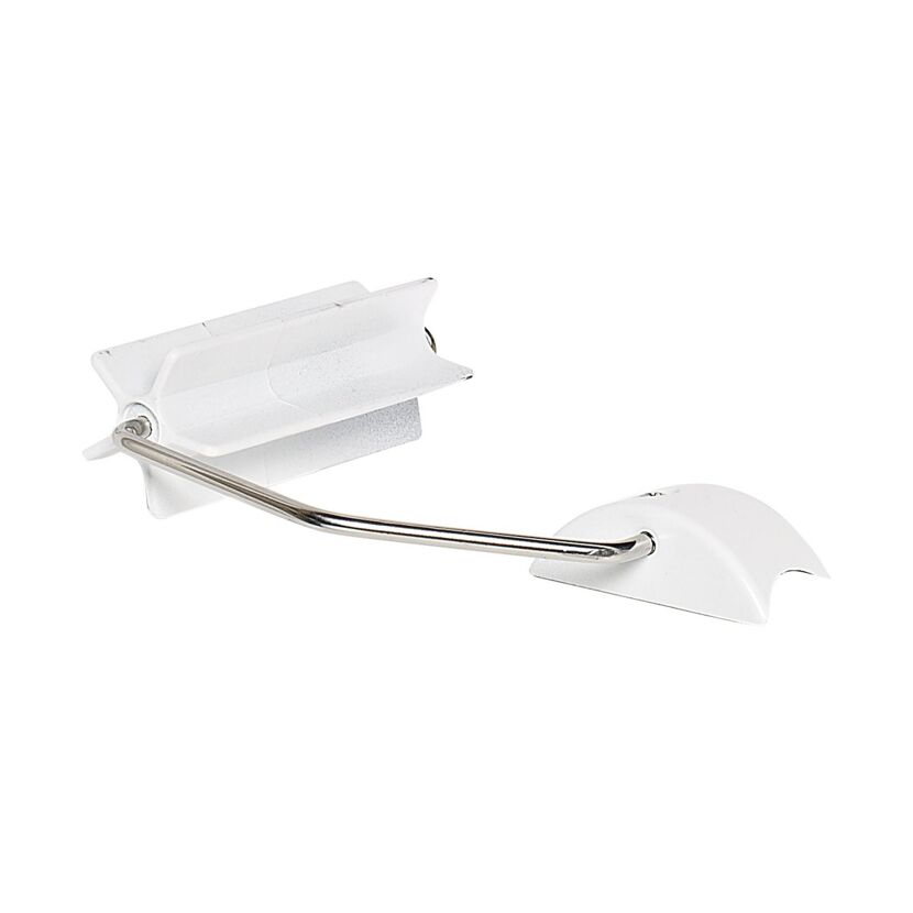 Weißer WC-Papierhalter für WC-Aufstehbügel
