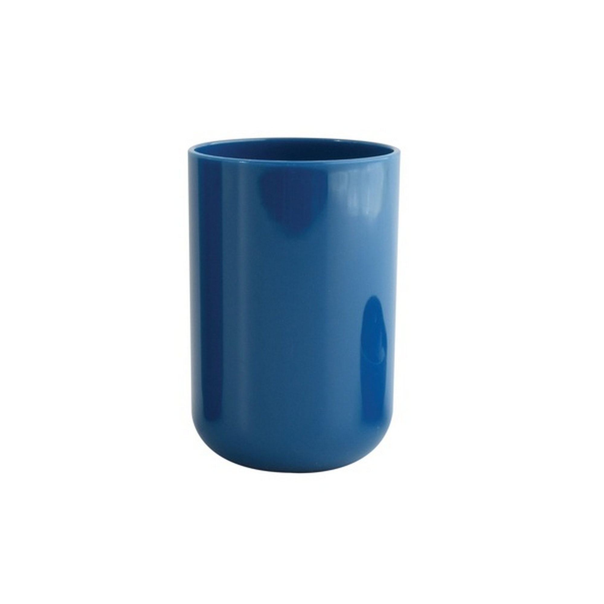 Zahnputzbecher 'Inagua' Polystyrol dunkelblau Ø 7,1 x 10,5 cm + product picture