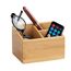 Bambus Badbox mit Brille, Stift und Fernbedienung