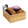 Bambusbehälter mit Make-up-Pinseln