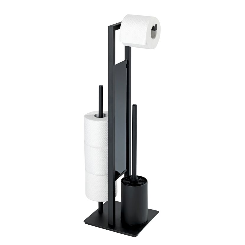 Schwarze Stand-WC-Garnitur Rivalta