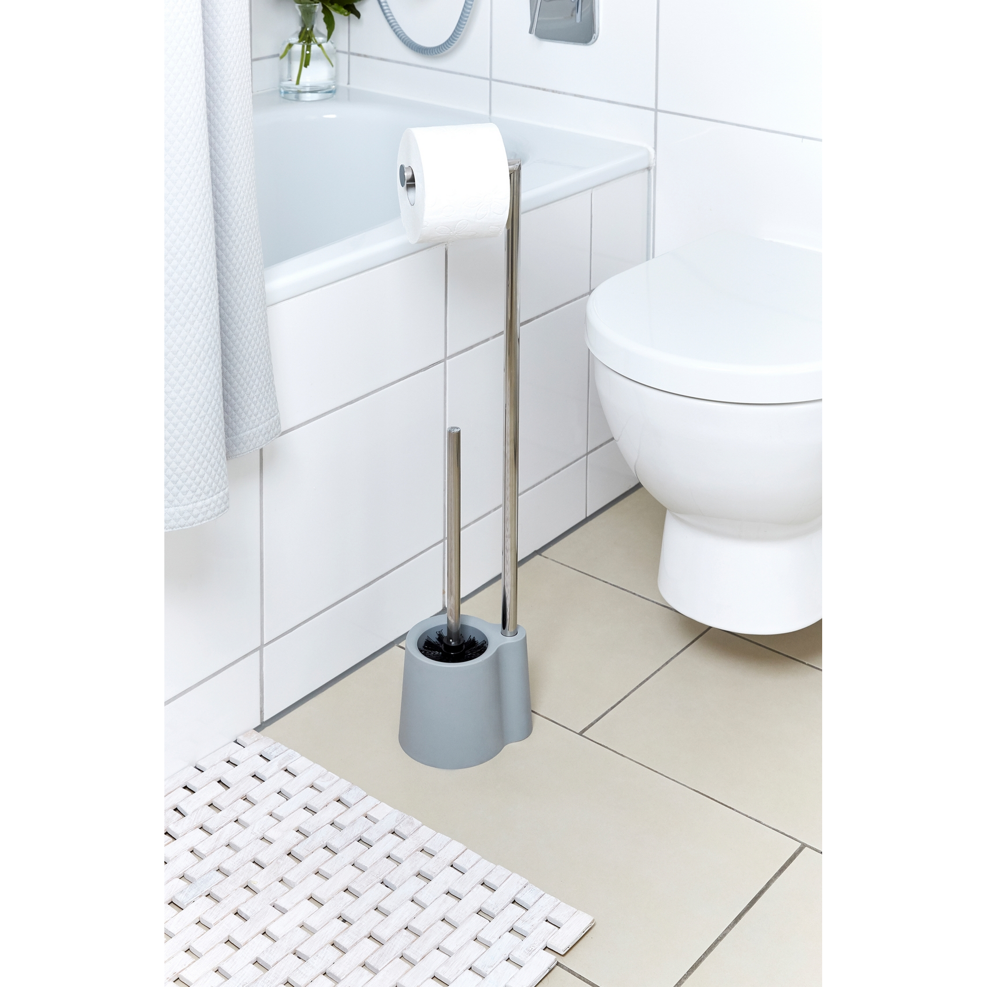 Stand-WC-Garnitur 'Avola' grau 13 x 70 x 16 cm + product picture