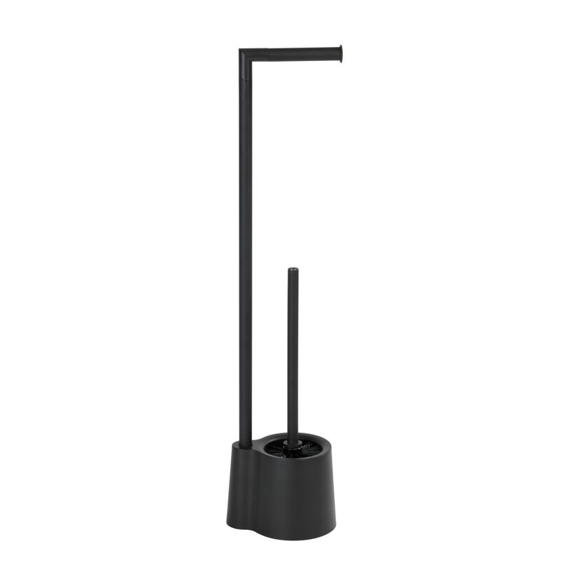 Schwarze Stand WC-Garnitur
