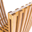 Verkleinertes Bild von Badsitz, Bambus, 40,5 x 30,5 x 46 cm, bis 130 kg