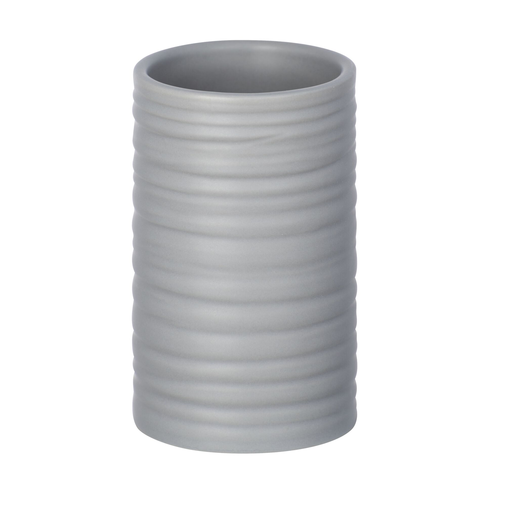 Grauer Zahnputzbecher Mila