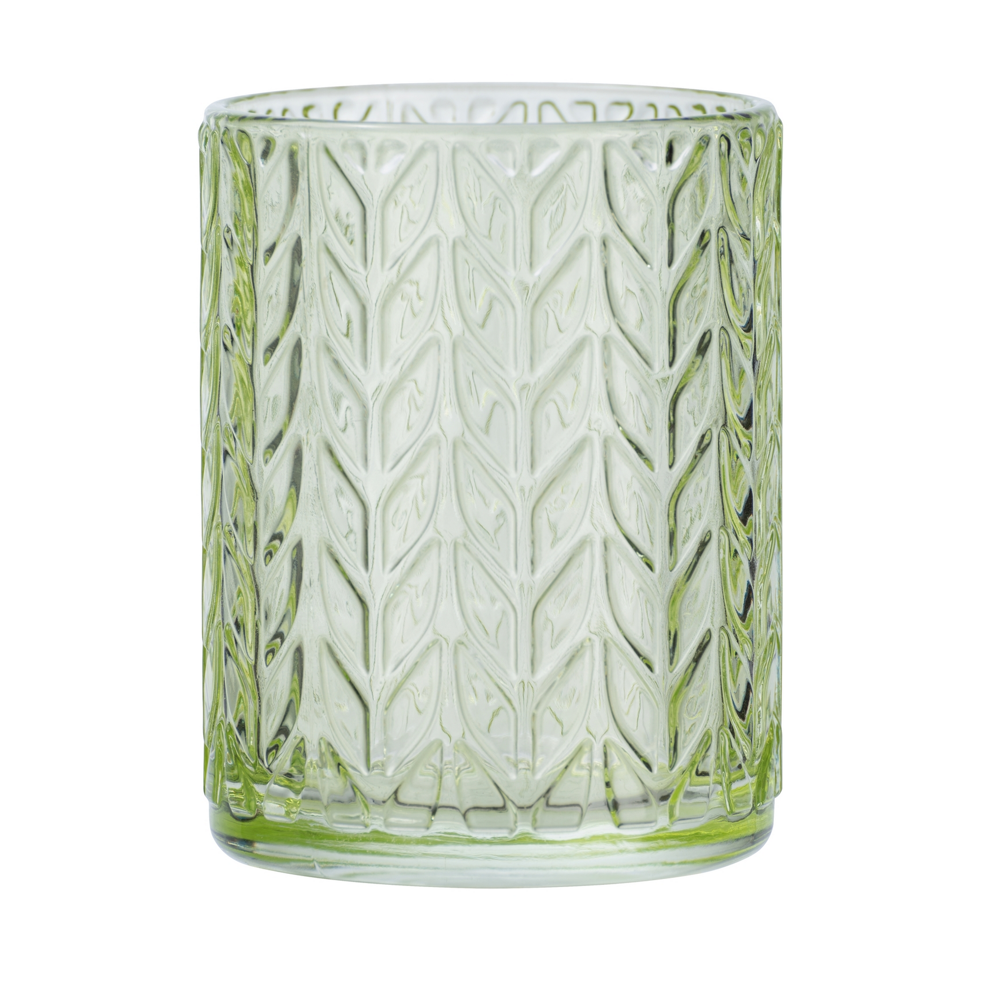 Zahnputzbecher 'Vetro' Glas grün + product picture