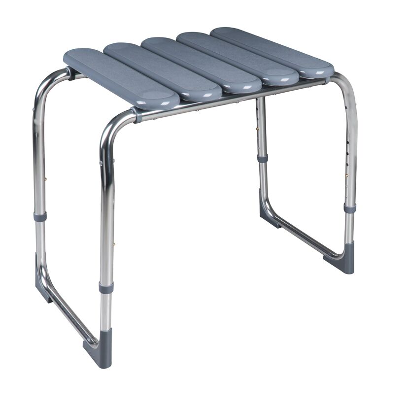 Grauer Badhocker Pro