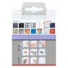 Verpackung des Handtuchhakens mit Anleitung zur Montage und Demontage