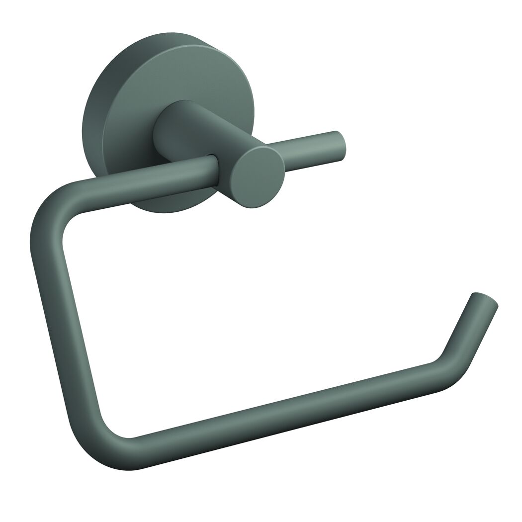 Grauer WC-Rollenhalter MOON