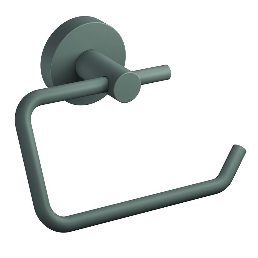 Grauer WC-Rollenhalter MOON