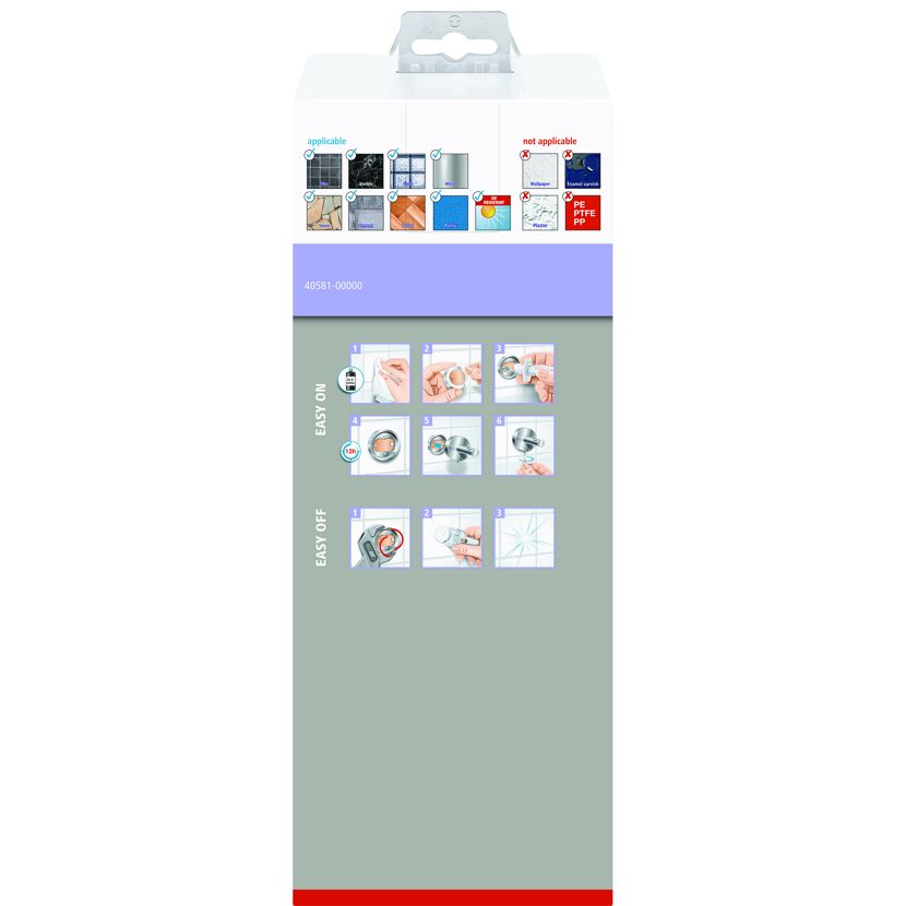 Verpackung mit Anleitung zur Montage und Demontage