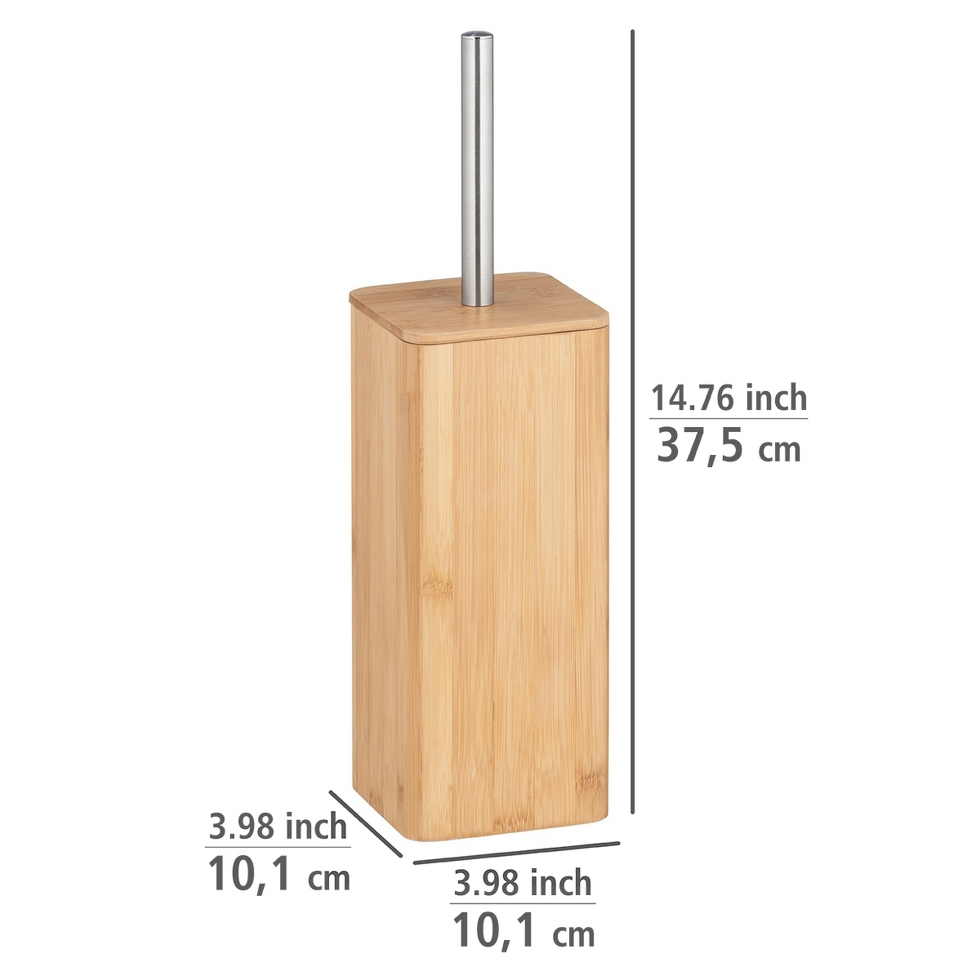 WC-Garnitur 'Bambusa' 10,1 x 10,1 x 37,5 cm  + product picture