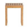 Holzhocker aus Bambus