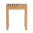 Holzhocker aus Bambus