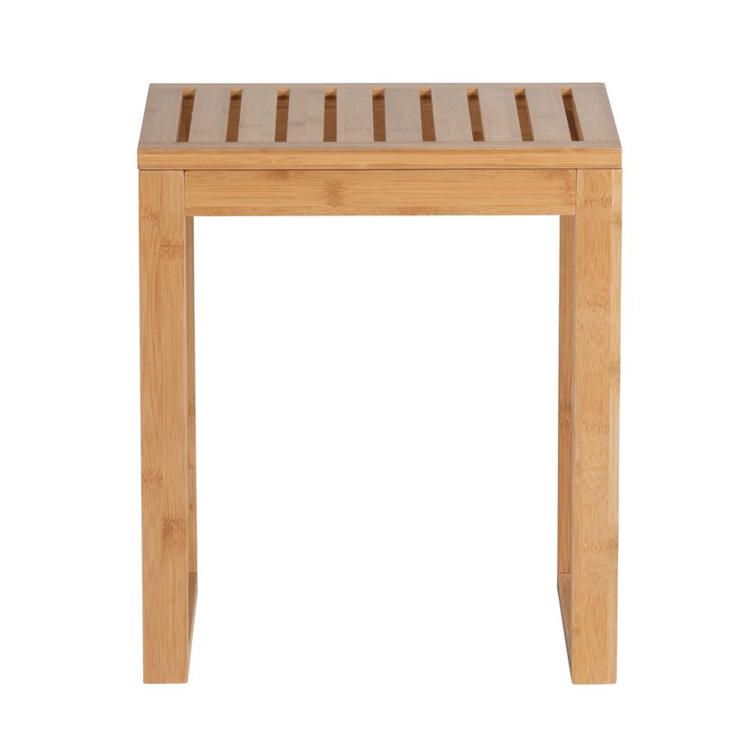 Holzhocker aus Bambus