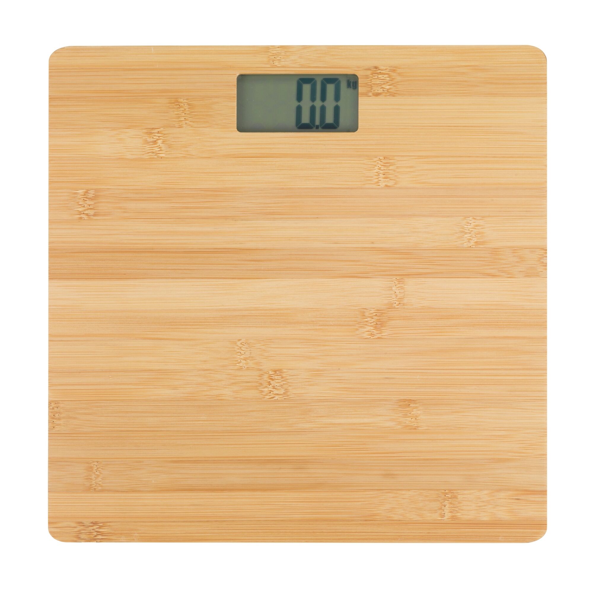 Digitalwaage aus Bambus