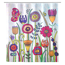 Verkleinertes Bild von Duschvorhang 'Rollin'Art Full Bloom' Textil mehrfarbig 180 x 200 cm