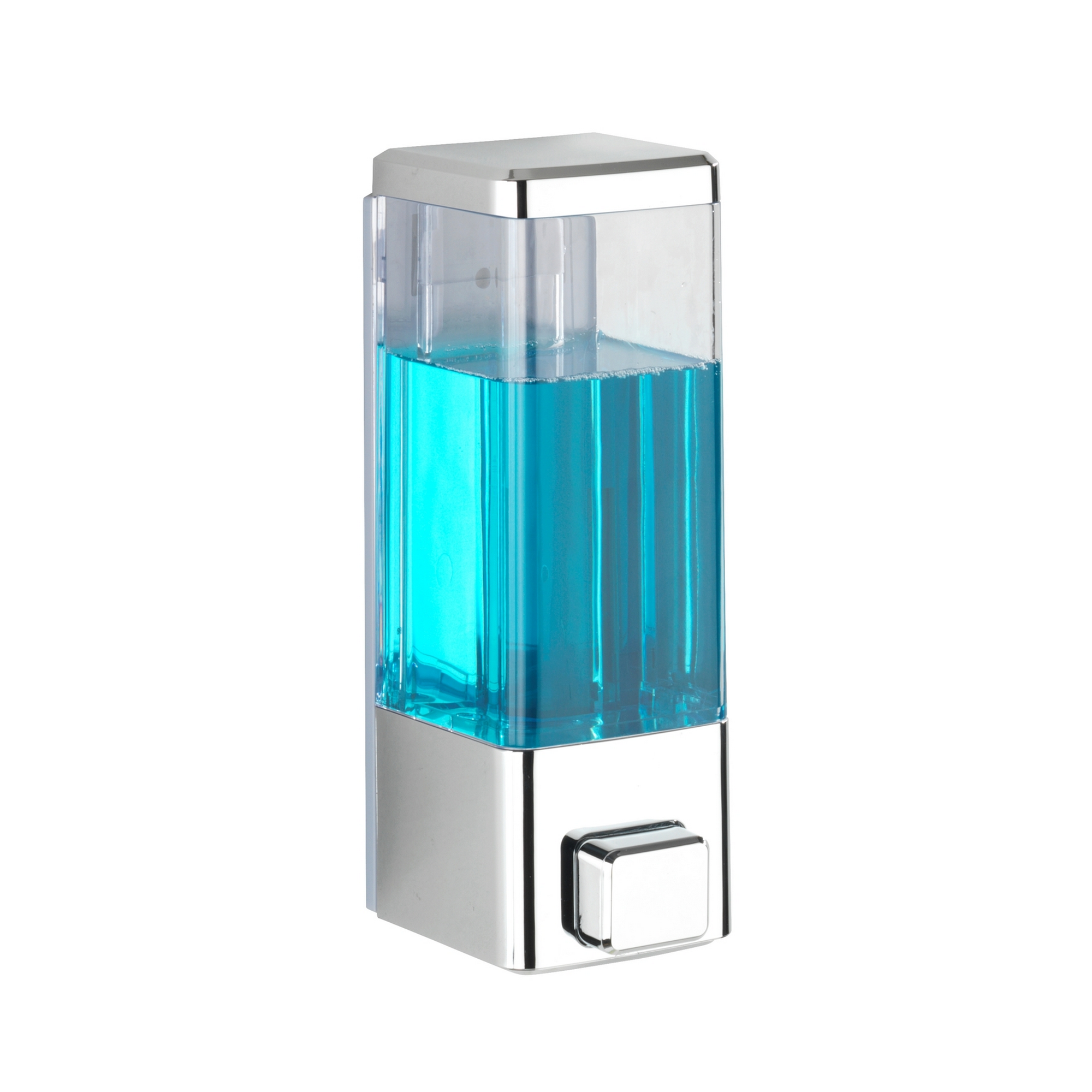 Seifenspender 'Istres' wandhängend chromfarben/transparent 320 ml + product picture