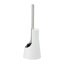 Verkleinertes Bild von WC-Bürstengarnitur 'Arese' weiß  Ø 12,3 x 38 cm, Silikon-Bürstenkopf