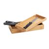 Bambusbox mit Messer