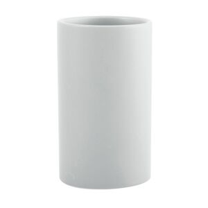 Zahnputzbecher 'Tube' Keramik weiß Ø 7 x 11,5 cm