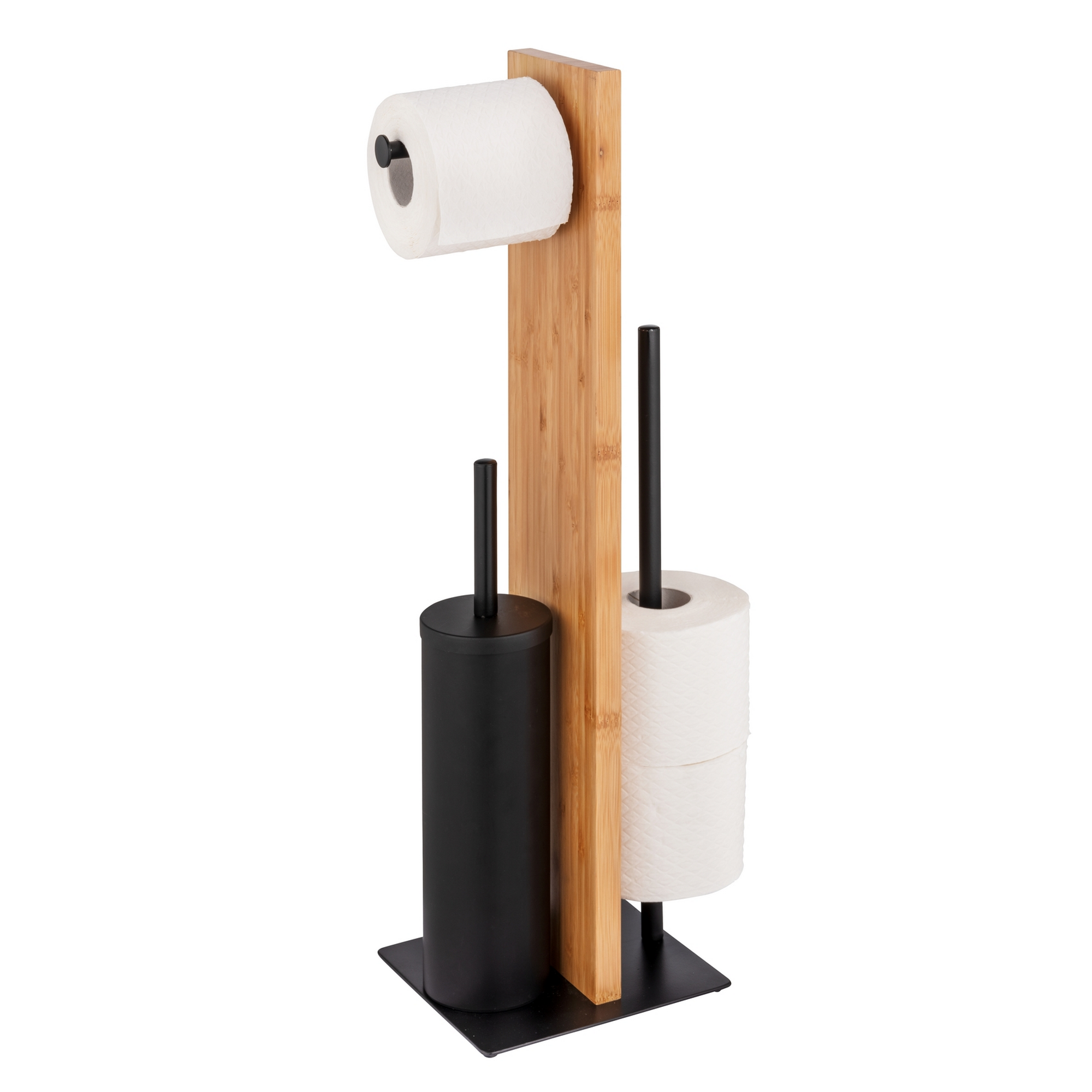 Stand-WC-Garnitur 'Lesina' Bambus 18 x 69 x 18 cm + product picture