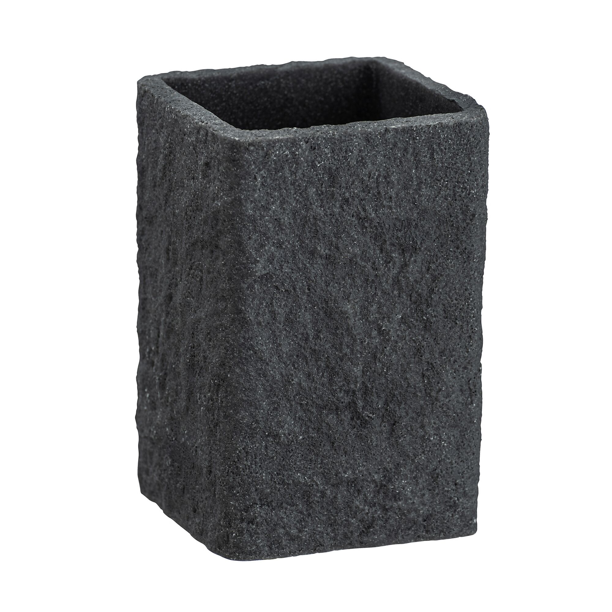 Grauer Zahnputzbecher Villata