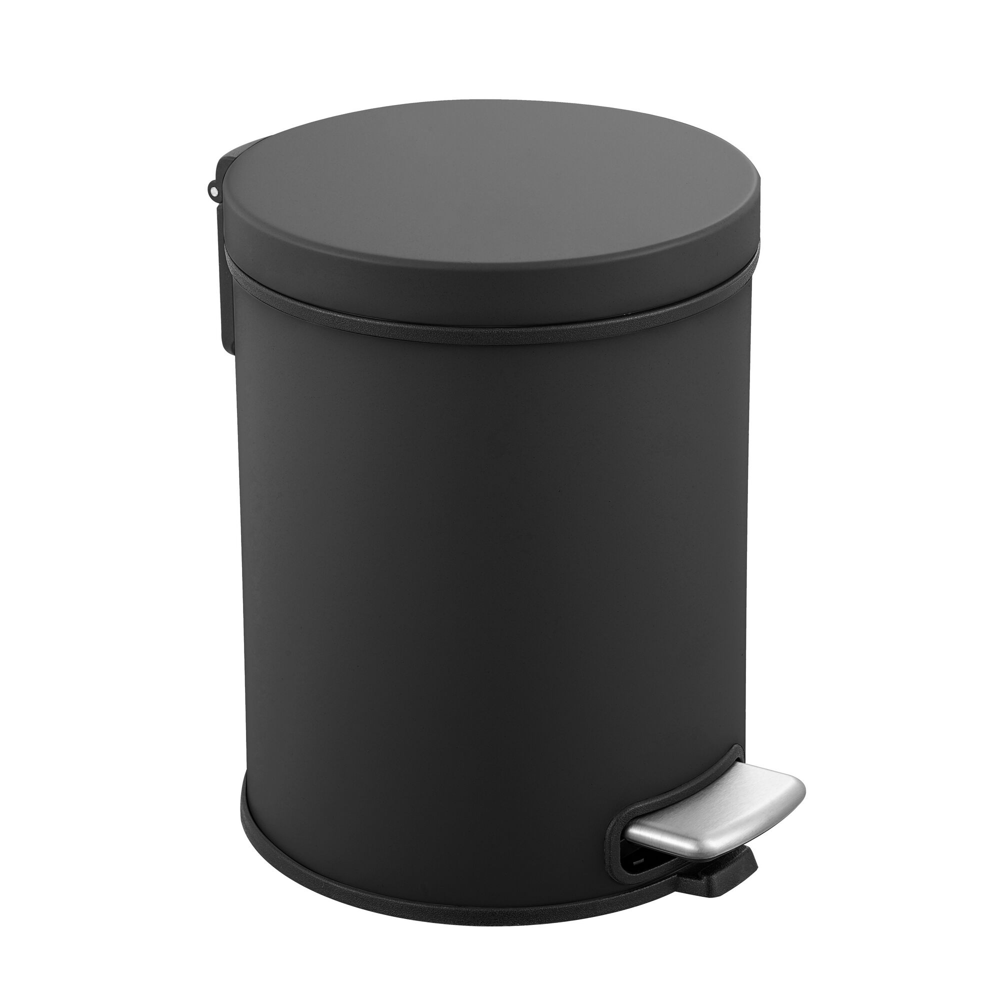 Schwarzer Kosmetikeimer Karla 5 l