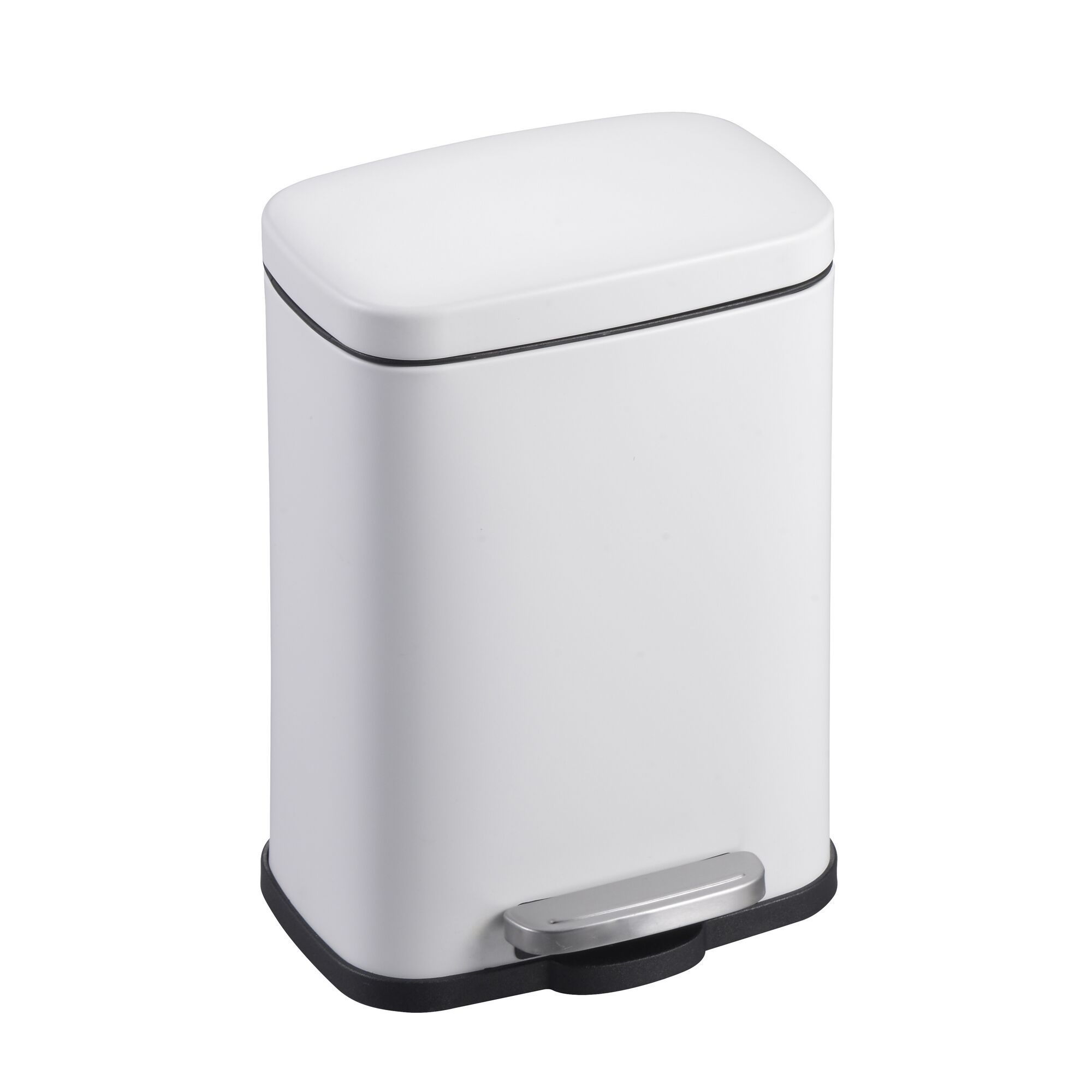 Weißer Kosmetikeimer Edda 5L