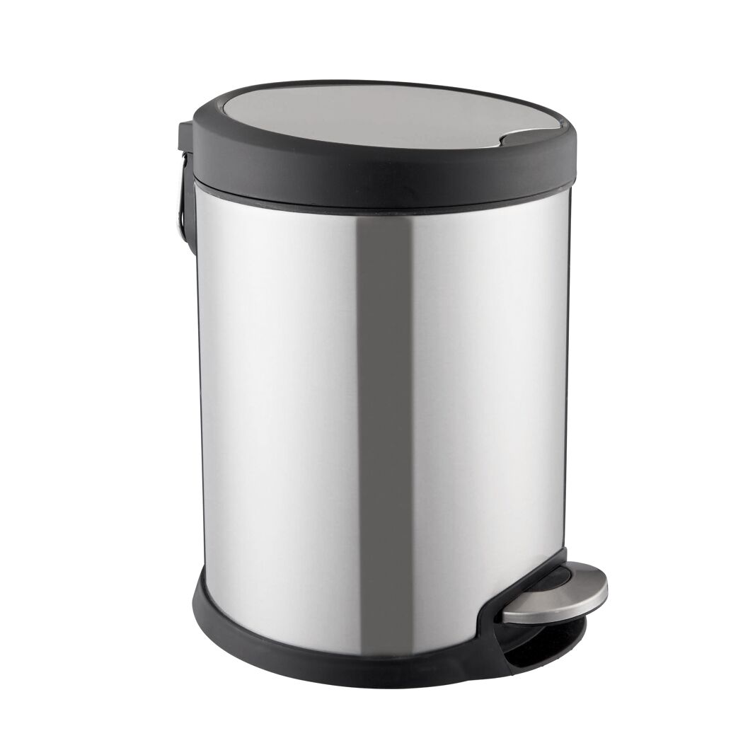 Kosmetikeimer 'Konrad' silberfarben 3 l