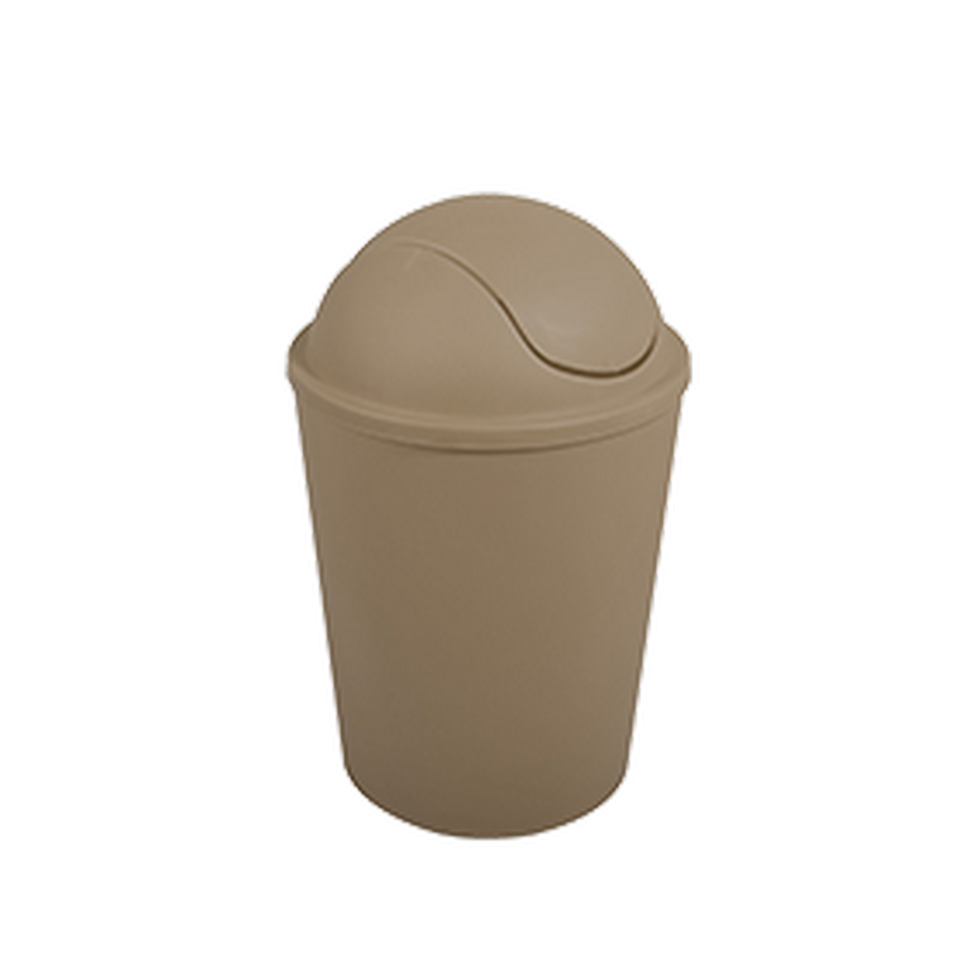 Schwingdeckeleimer 'Ako' taupe 5,5 l + product picture