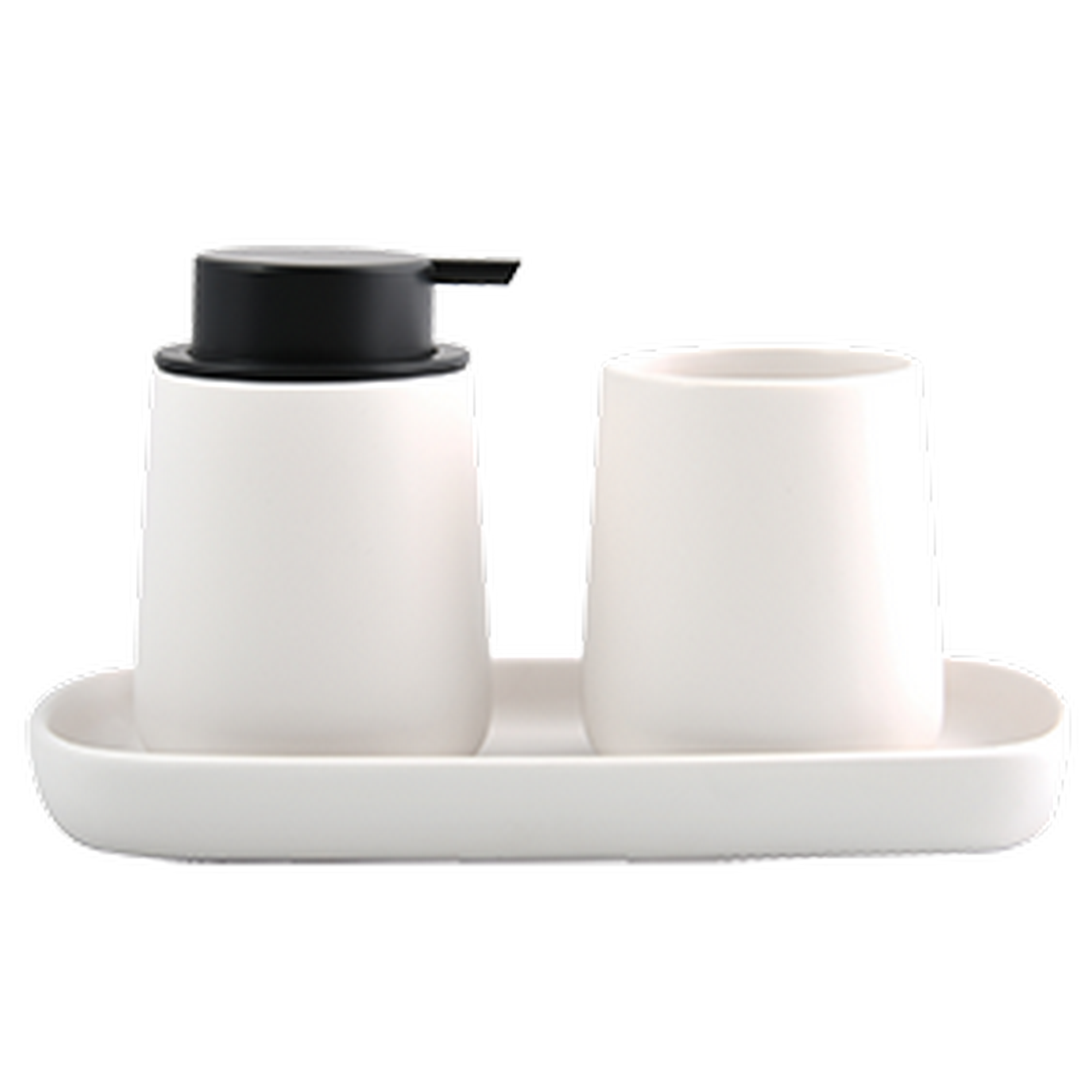 Ablageschale 'Maonie' Keramik weiß 25,7 x 11,5 x 2,8 cm + product picture