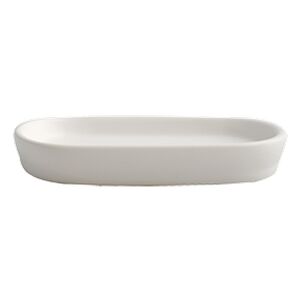 Seifenschale 'Maonie' Keramik weiß 13,4 x 8,7 x 2 cm