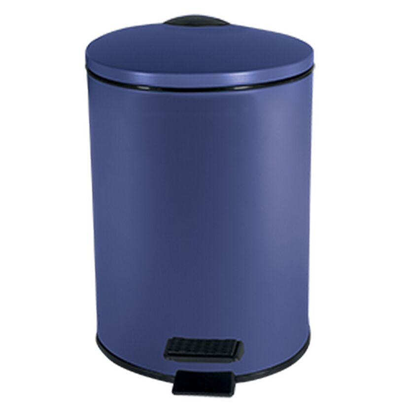 Mattblauer Treteimer ADELAR, 3 l