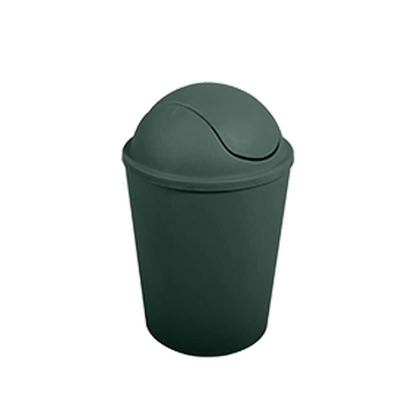 Dunkelgrüner AKO Mülleimer 5,5L