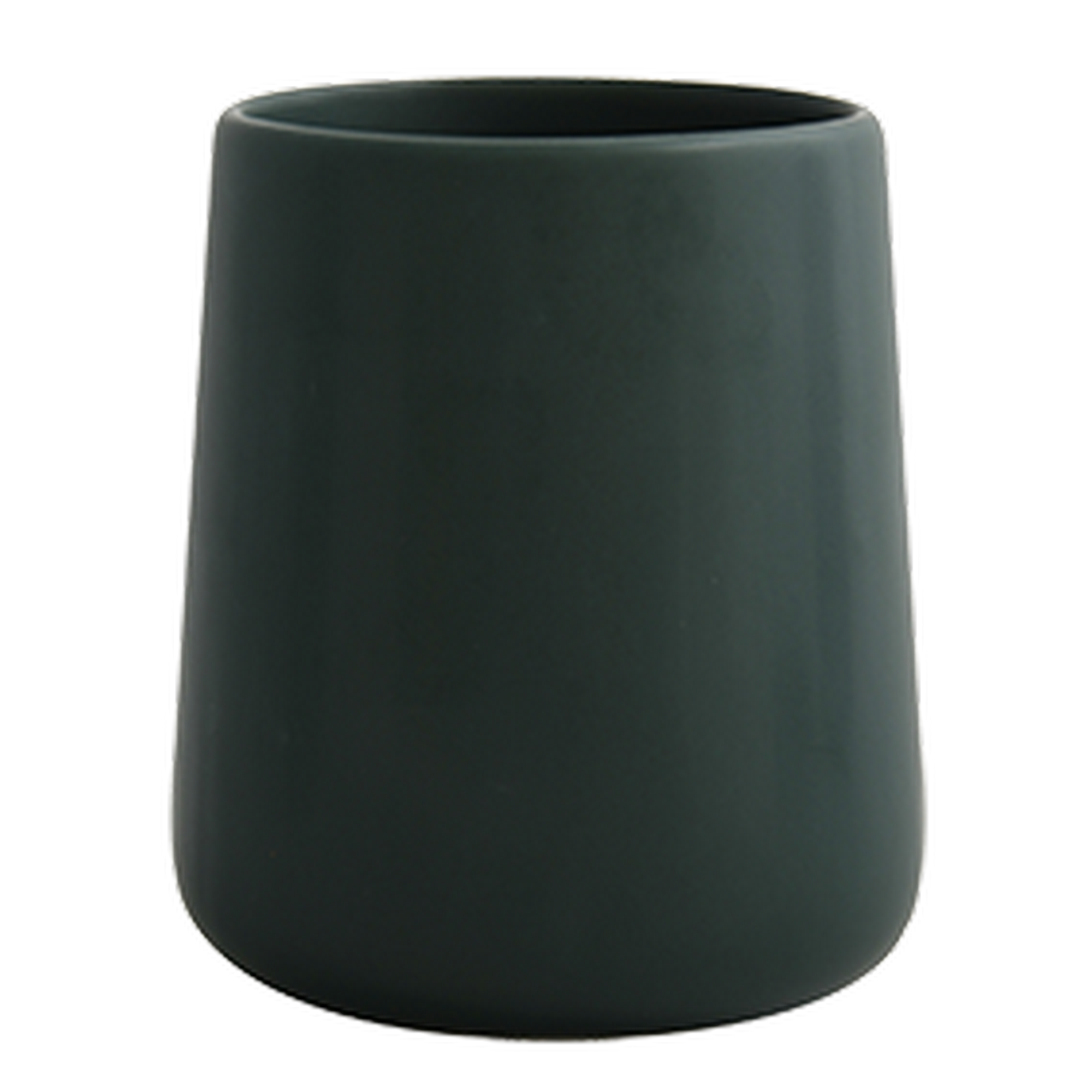 Zahnputzbecher \'Maonie\' Keramik grün Ø 8,5 x 10 cm | Spülmittelspender