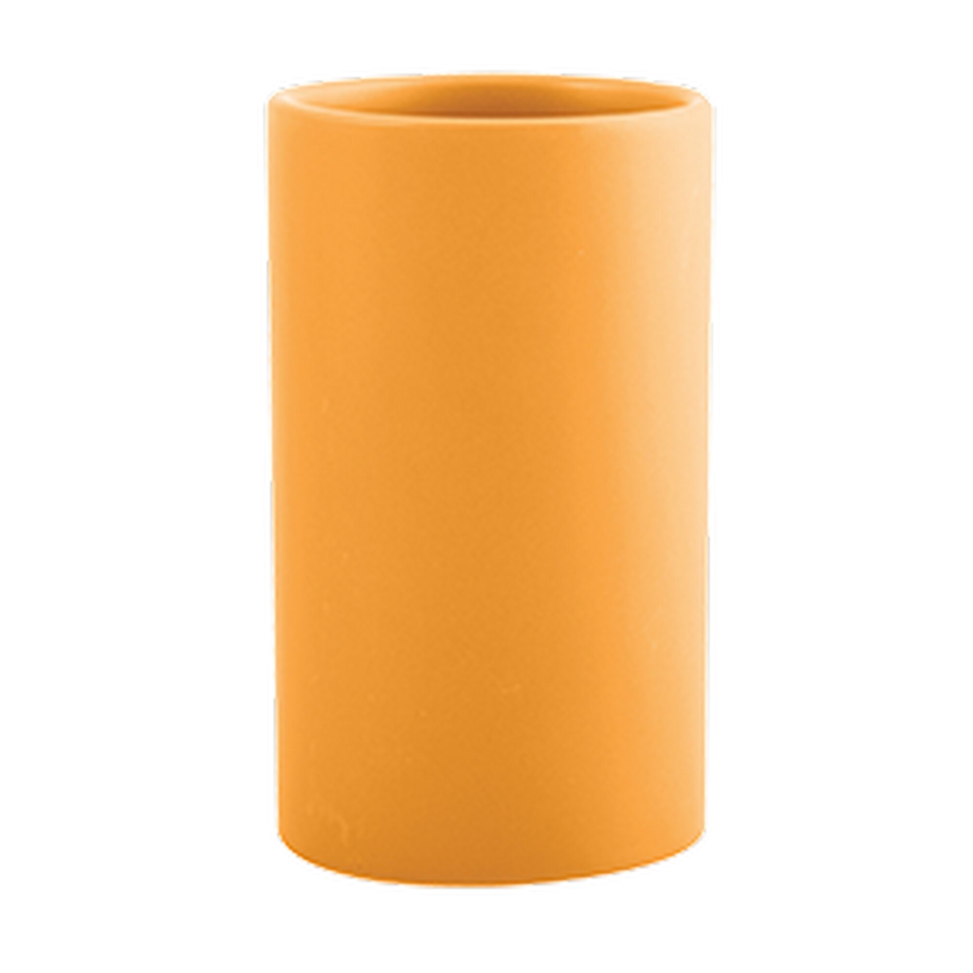 Safranfarbener Zahnbecher TUBE