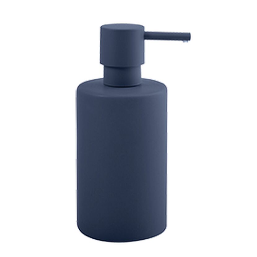 Dunkelblauer Seifenspender TUBE