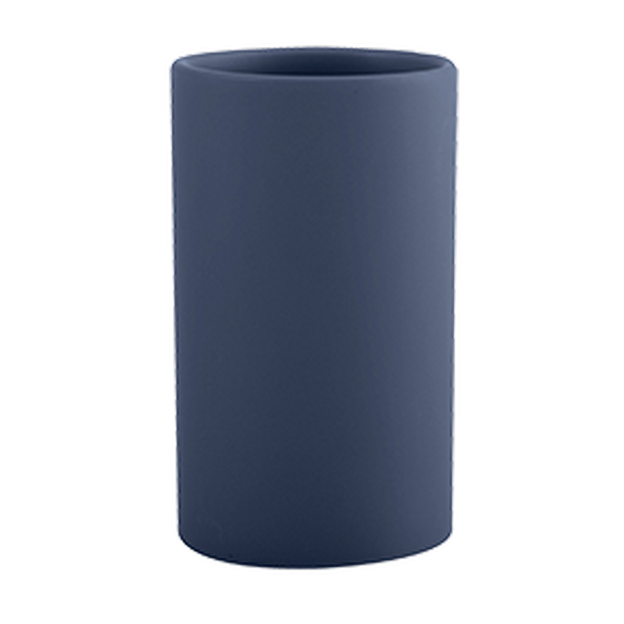 Zahnputzbecher 'Tube' Porzellan dunkelblau Ø 7 x 11,5 cm + product picture