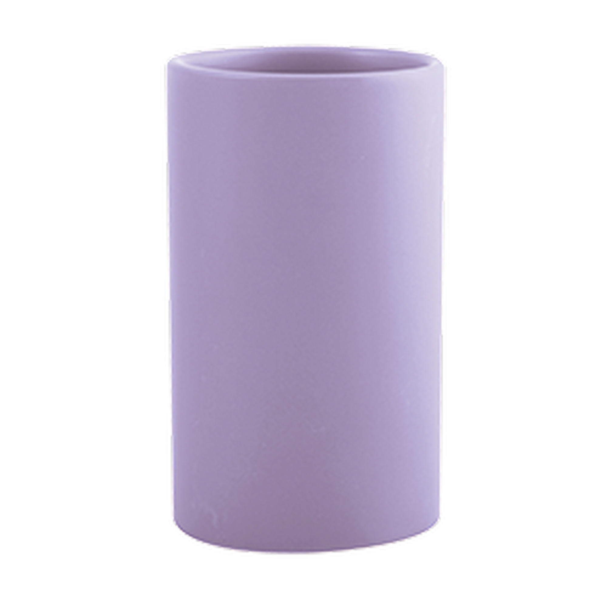 Zahnputzbecher 'Tube' Porzellan lavendel Ø 7 x 11,5 cm + product picture