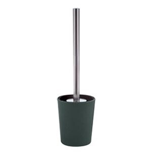 WC-Bürstengarnitur \'Takeo\' Bambus dunkelgrün Ø 10 x 36 cm