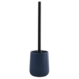 WC-Bürstengarnitur 'Maonie' Keramik dunkelblau Ø 10,4 x 38,8 cm