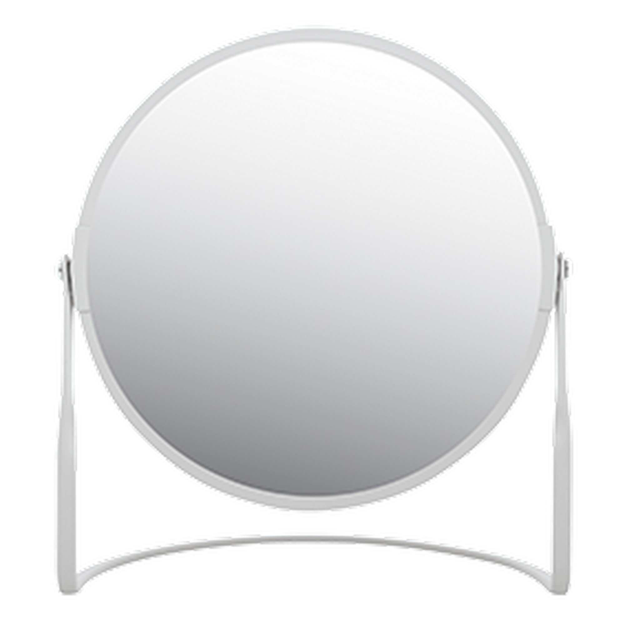 Standspiegel 'Akira' weiß Ø 18,4 cm, mit 5-fach Vergrößerung + product picture