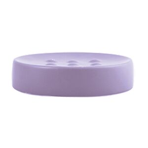 Seifenschale 'Tube' Porzellan lavendel Ø 11 x 2,6 cm