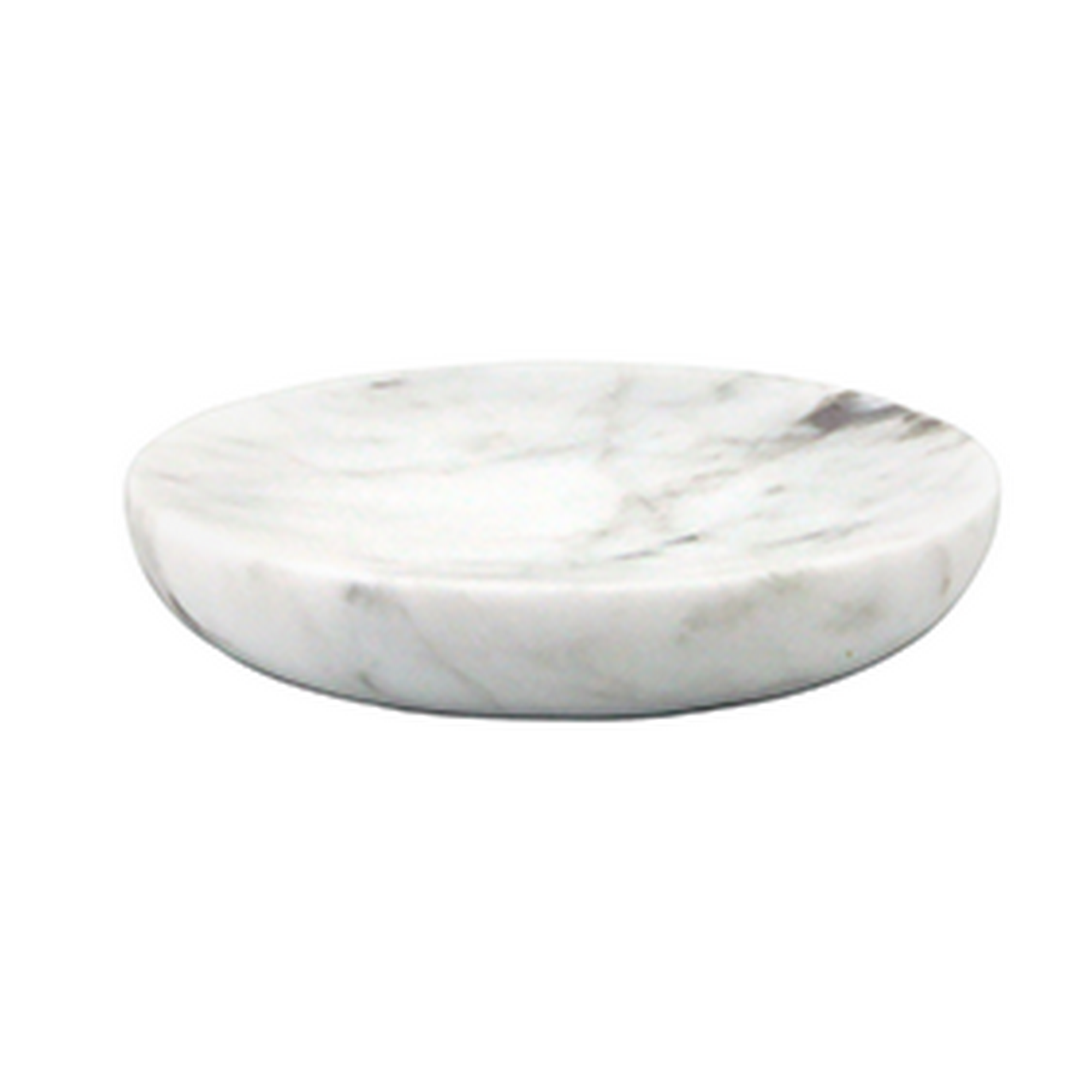 Seifenschale 'Sana' Marmor grau-weiß Ø 12 x 2,3 cm + product picture