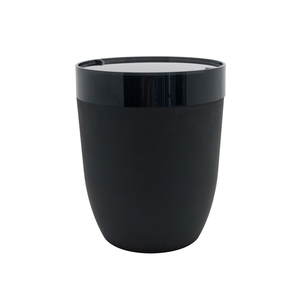 Kosmetikeimer 'Theo' schwarz 8 l