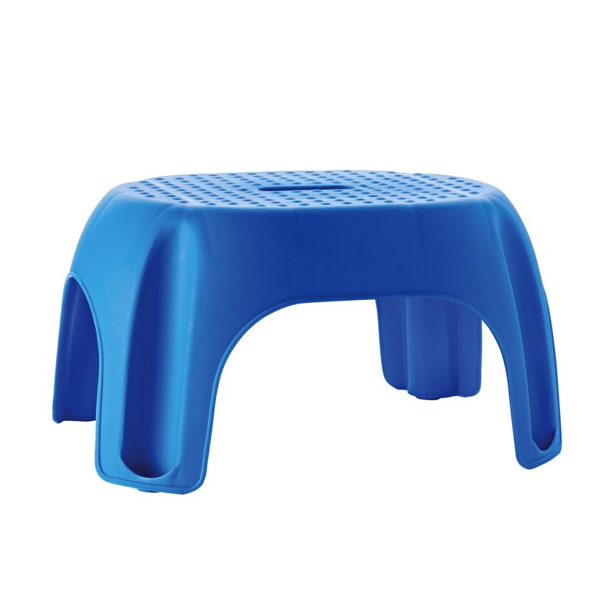 Blauer Bad-Schemel Fun