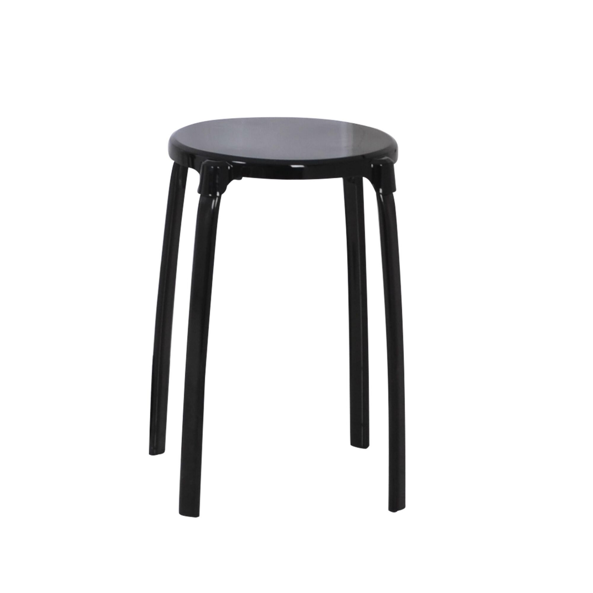 Schwarzer Badhocker Max